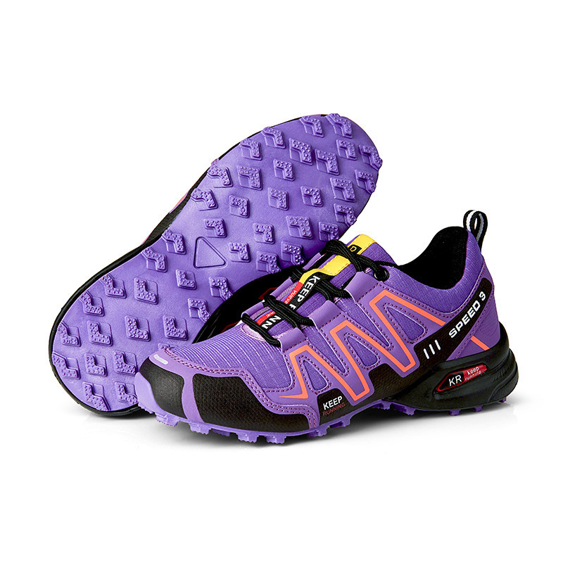 Cross-Border Foreign Trade Outdoor Men's Shoes, Trail Running Shoes, Solomon Travel Hiking Shoes, Hiking Shoes, Breathable Large Size Women's Shoes