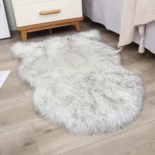 Белый плюшевый ковер, диван для кровати для гостиной, можно стирать