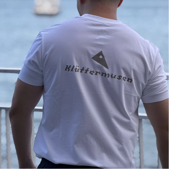 Panshan Sports Casual Simple Letter Print Liquid Ammonia Blended T-Shirt Unisex Outdoor Short-Sleeve Top for Couples