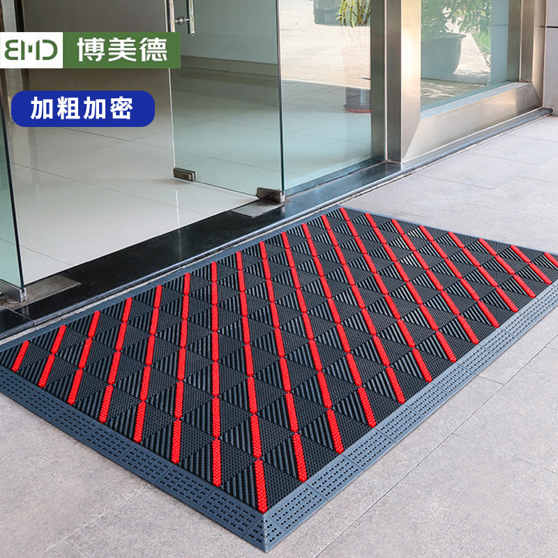 Hotel Anti-Slip Entrance Door Mat, Household Door Mat, Outdoor Snow Day Foot Mat, Outdoor Commercial Splicing Carpet