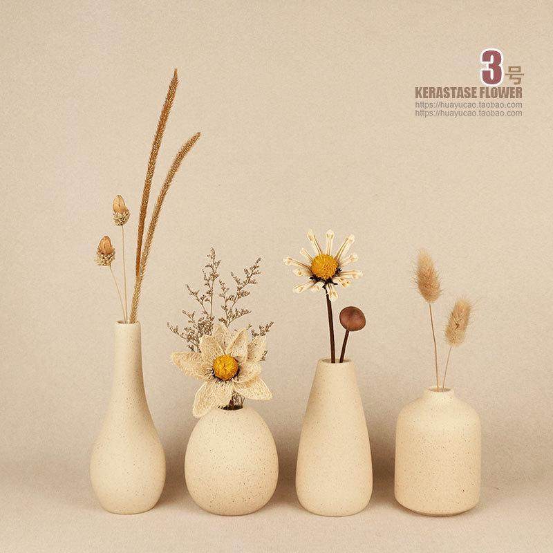 Dried Flower Decorative Ornaments for Living Room, Nordic Ins-Style Dried Lotus Pods, Home Decor, Small Vase, Flower Bouquet, Desktop Decoration