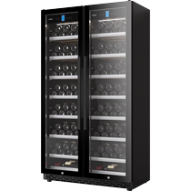 Kelati constant temperature wine cabinet embedded double door living room home refrigerated ice bar liquor tea cabinet
