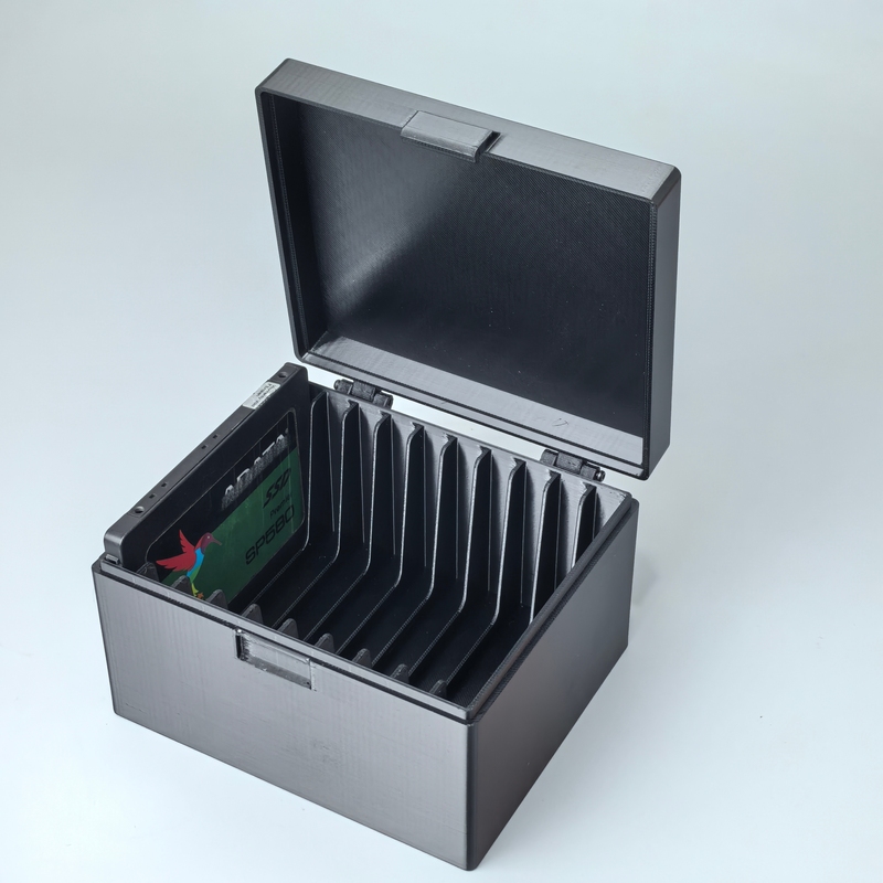 Hard Drive Storage Box 2.5inch Ssd Laptop Mechanical 7Mm/9Mm Solid State Drive Storage and Organization Box