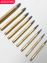 Center punch punch 9-piece set professional grade punch tip punch fitter drilling positioning alloy IMPA613065