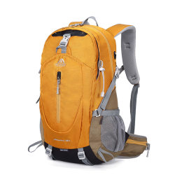 Camel official flagship store lightweight outdoor bag suspended backpack Ai Wang mountaineering bag professional outdoor 38 ລິດ ທົນທານຕໍ່ສວມໃສ່