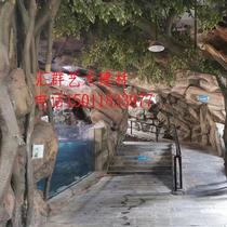 Rockery artificial tree simulation sculpture ecological garden project modeling sculpture relief cement sculpture landscape