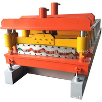 Type 800 bamboo glazed tile equipment Rolling aluminum plate forming machine Bamboo tube glazed tile color steel tile press
