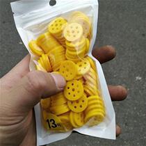 100 pieces of flip piece hard line soft line flip piece flip hook accessories bran cake hook nylon fishing seat flip base (