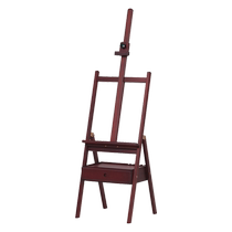 MEEDEN drawer-type walnut-colored oil easel wooden box easel art student special bracket sketch drawing board stand painting 4K adult beech wood painting display shelf board set tool