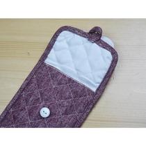 New handmade fabric Chinese-style high-end plastic TV air conditioner modern simple small cartoon remote control protective cover