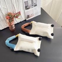 Meizuo Elements Original Nordic Living Room Fabric Tissue Box Creative Home Car Hangable Paper Box First-hand Source