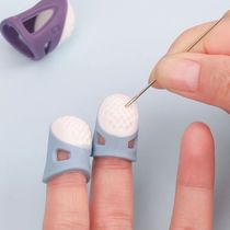 Multifunctional Silicone Thimbles Hollowed Out Breathable Pr