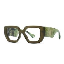 Anti Blue Light Blocking Women Glasses Frames Green Optical