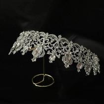 CQ3-14 Amazon Bridal Headwear Korean Rhinestone Crown Headband Wedding Hair Accessories Wedding Dress Accessories Cross-Border