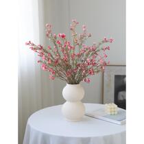 Nordic pastoral wintersweet artificial flowers fake flowers small fresh home living room flower arrangements clothing store floral decorations