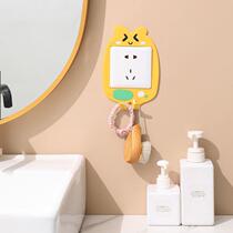 Double switch protective cover luminous switch wall sticker living room bedroom home light socket panel decoration simple and modern