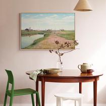 Modern living room landscape decoration painting master niche restaurant wall mural bedroom bedside banner hanging painting literary painting