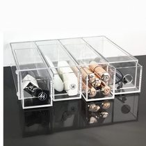 Acrylic drawer cabinet high transparent plexiglass sheet customized color acrylic transparent display box white board