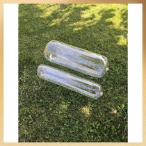 Sofa waist back pillow transparent inflatable cylindrical pillow neck pillow oval leg pillow long pillowcase core portable