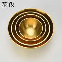 Copper bowl for Buddha bowl pure copper bowl for Buddha water supply bowl vegetable bowl small Buddha bowl Buddhist temple supplies bowl rice 2