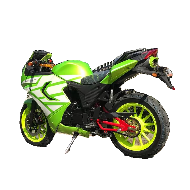 Оригинальный Kawasaki маленький Ниндзя мотоцикл национальный Sifi распыление спорт двойной цилиндр холодный транспорт Horizon заблокирован locomotive locomotive