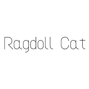 Ragdoll Cat 布偶猫工作室的LOGO