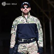 Manufacturer produces training clothes camouflage frog suit American style frog suit FG long-sleeved frog suit top factory direct sales