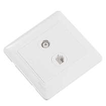 Switch socket Ruiyi series Pearl TV computer socket telephone plug network cable panel network port panel TV