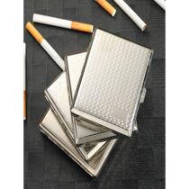 Cigarette box with loose cigarettes 20 cigarettes stainless steel box moisture-proof portable creative and personalized mens cigarettes thick only