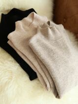 autumn winter chic bottom sweaters women fashion turtleneck