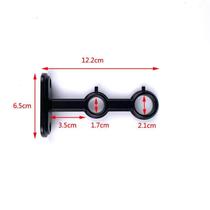 Desay SVAUTO Roman rod bracket curtain rod double rod bracket aluminum alloy base thickened hook