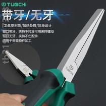 6 pliers flat nose duckbill pliers inch flat pliers with teeth flat nose flat nose pliers clamping sub-pliers with teeth