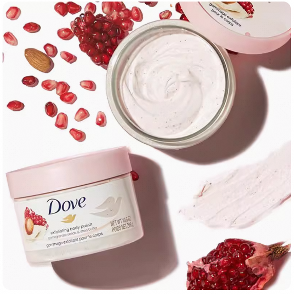 Exfoliating body scrub full body, 280g