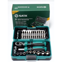 Japan imported Makita Shida 38-piece multi-functional ratchet wrench set screwdriver 05498 home improvement repair