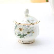 Yingchen Dada coffee sugar cylinder bone porcelain European style coffee furniture assorted implements