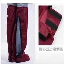 Rainpants with rainshoes and waterproof men and womens childrens wear-proof pants leg suit cycling raincoat
