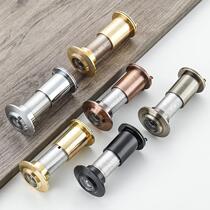 Anti-theft door cat eye with lifting cover for hotel anti-theft door Panpan door mirror old-fashioned etc. Ke Meixinqun Hotel