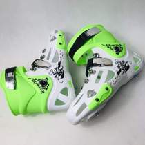 Shoe shell HK skate shoes flower shoe buckle shell complete flat pair size left and right shell please indicate included