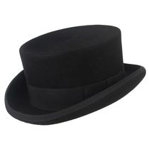 HatMen top hat Wool Bowler Hat Derby Hat Autumn Winter