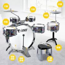 Large jazz drum 1-3-6 years old male and female baby musical instrument simulation drum set toy children beginners percussion_