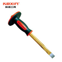Kosin KEXIN шестиугольный стальной двуцветной ручку с плоским чизелем цементоцементный столешный цементный цемент 25 * 19 * 300