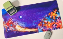 Three-Pack noodles instant noodles original patterns lucky cats big and small computer mouse pads national tide forces Zhou popularity