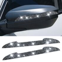 2PCS Diamond Car Rear View Mirror er Car Decal er Decal Stri