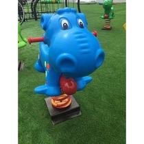 Kindergarten outdoor park small UOC area childrens room rocking horse outdoor travel facilities Shuangle people spring seesaw baby rocking