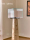 Designer Ji Yutang's Japanese-Style Tea Room Retro Floor Lamp for Guesthouses, Hotels, Villas, and Living Rooms, High-End Decorative Art Lamp