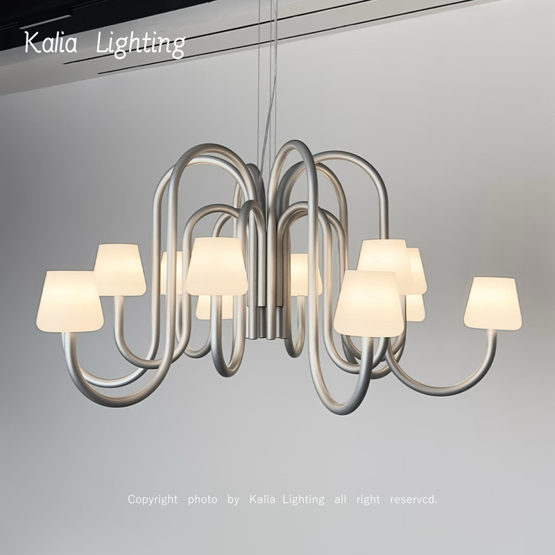 Danish Hay Vintage Bedroom Pendant Light Designer Villa High-Ceiling Fish Line Pendant Light Living Room Dining Room Mid-Century Pendant Light