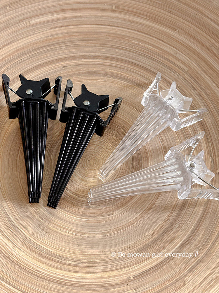 Fluffy Positioning Clip, Natural and Traceless, Unisex Bangs Clip, High Crown Hairstyle Organizing Tool, Hairpin, Duckbill Clip