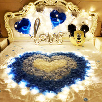 Courtinate Interied Decoration Decoration Valentines day Hotel Court Court Sursing White