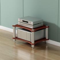 Household audio-visual amplifier rack CD cabinet metal home theater shock-absorbing foot nails fever living room equipment cabinet