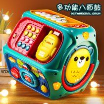 babycare婴儿手拍鼓儿童拍拍早教8益智0一1岁6-12个月宝宝玩具2音